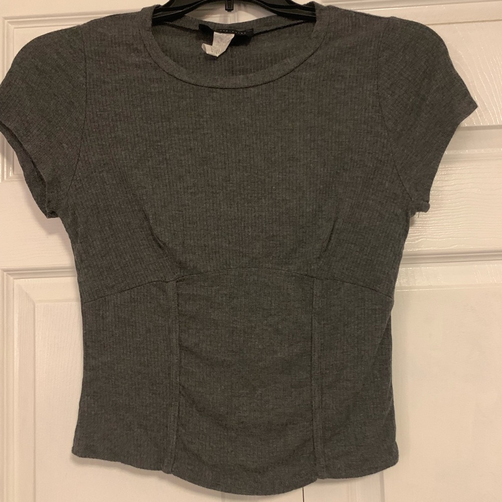 BUCKLE   Ribbed Crop Top